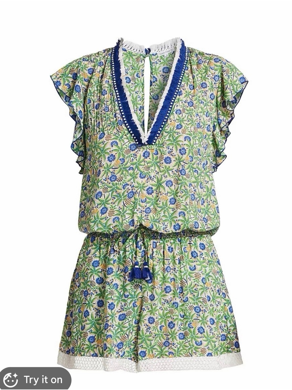 Poupette St Barth Sasha Romper L NWOT